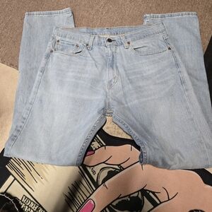 Levi's 505 Men's Light Blue Straight Jeans